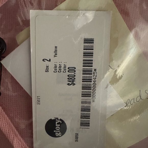 Sherri Hill Sparkling Sunshine Gown - Picture 8 of 9